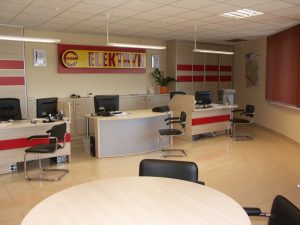 Büroräume und Emfangsmöglichkeiten für Kunden